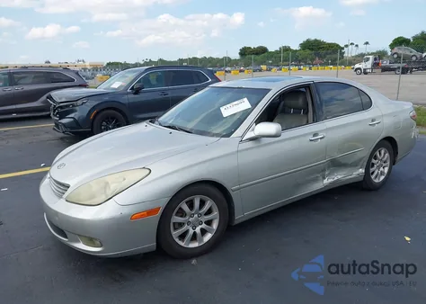 2002 Lexus Es 300 from USA, damaged, VIN JTHBF30G225030918